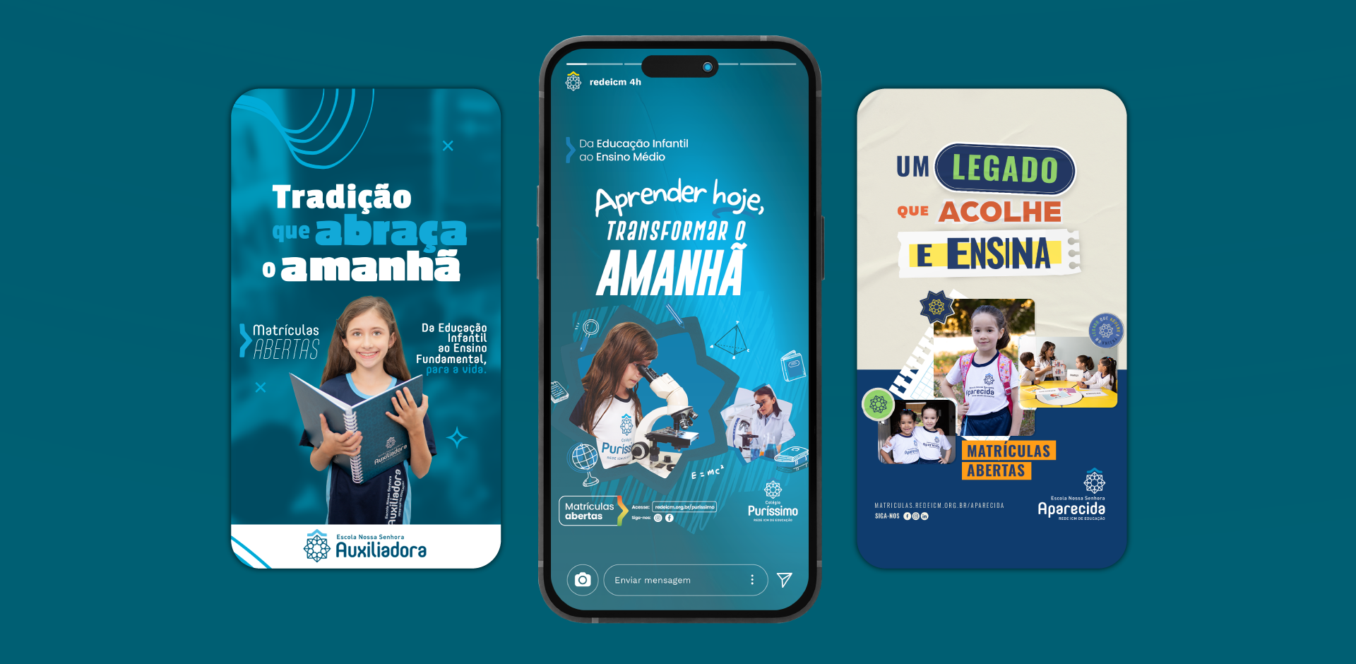 Rede ICM – Campanha de matrículas 2025/2026
